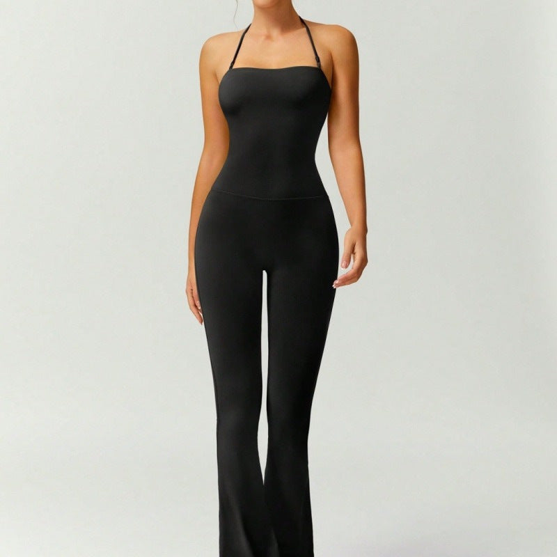 Flared Yoga Jumpsuit