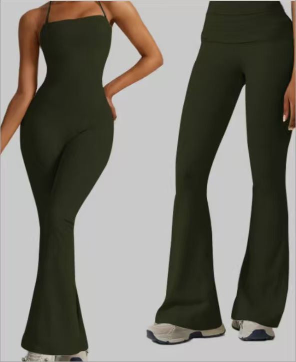 Flared Yoga Jumpsuit