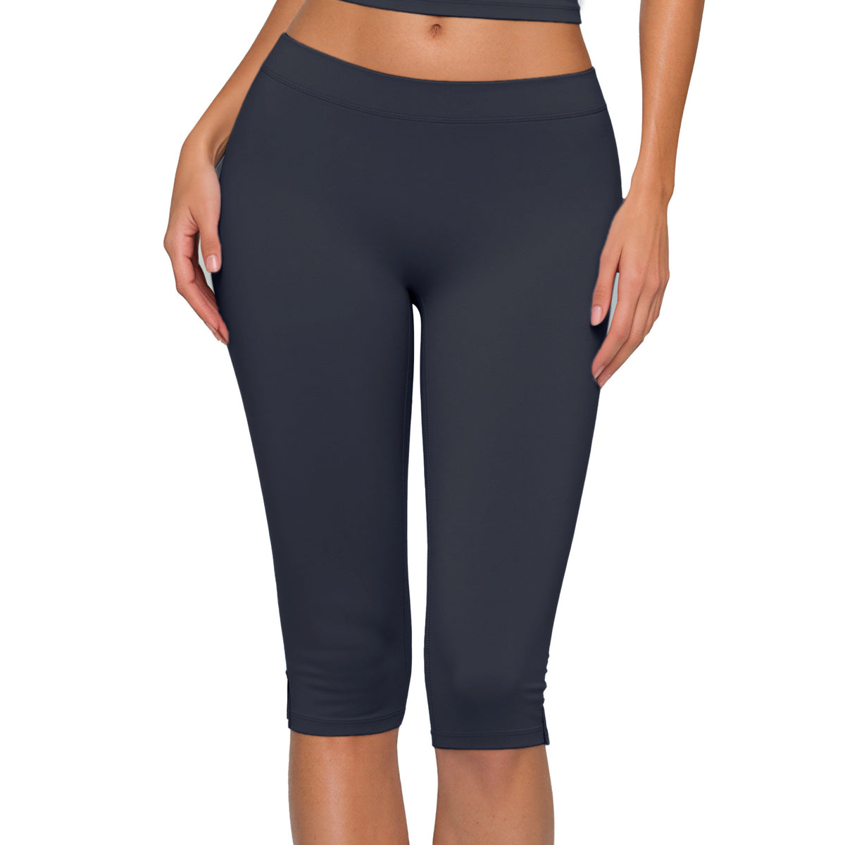 High-Waist Capri Leggings