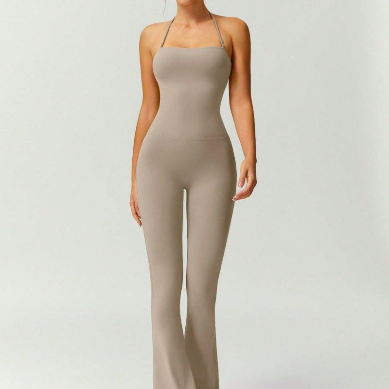 Flared Yoga Jumpsuit