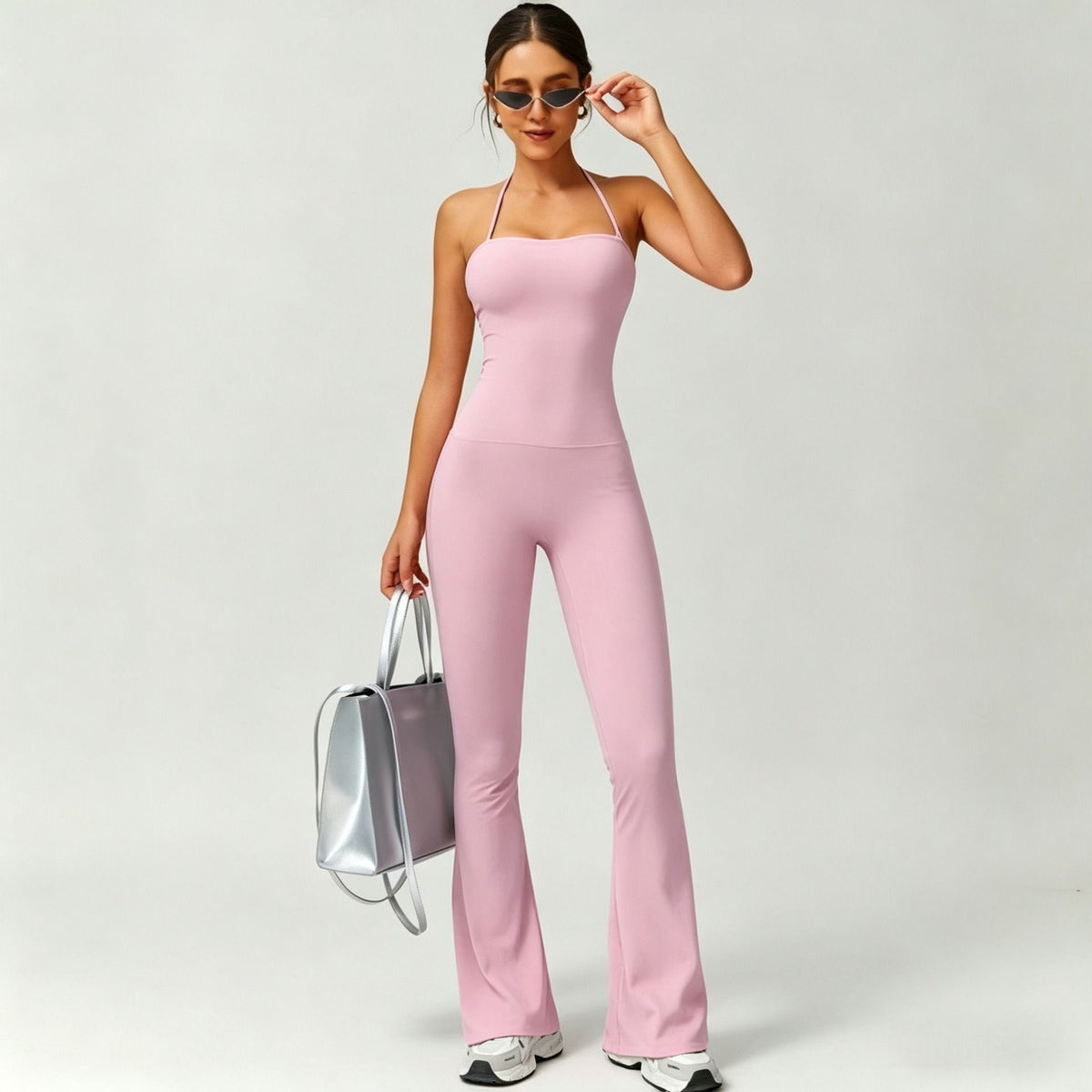 Flared Yoga Jumpsuit