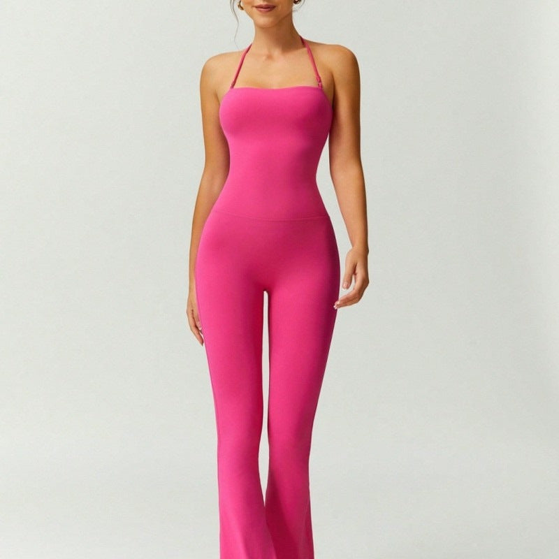 Flared Yoga Jumpsuit