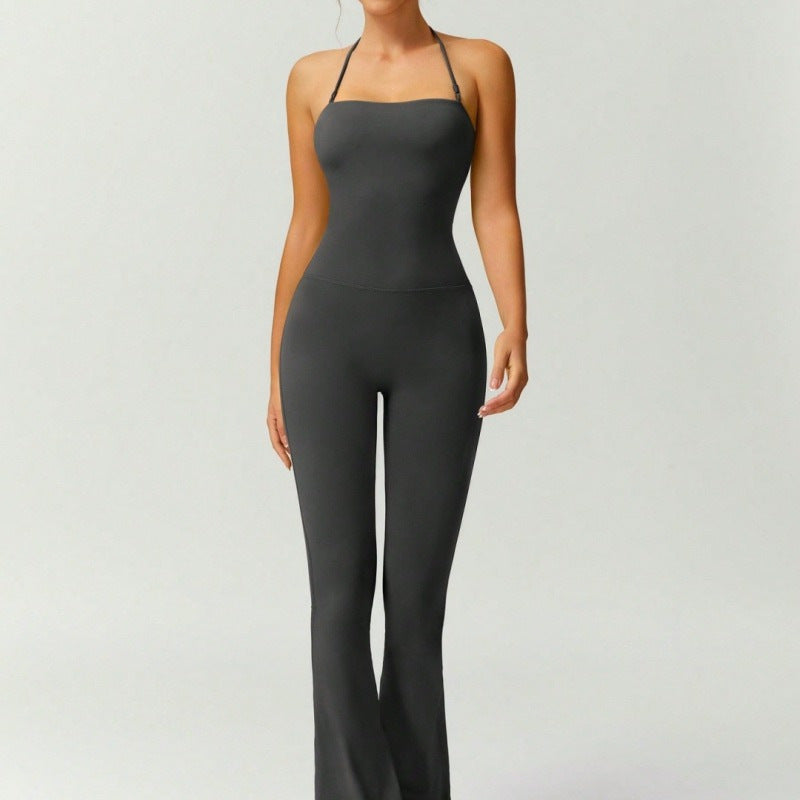 Flared Yoga Jumpsuit