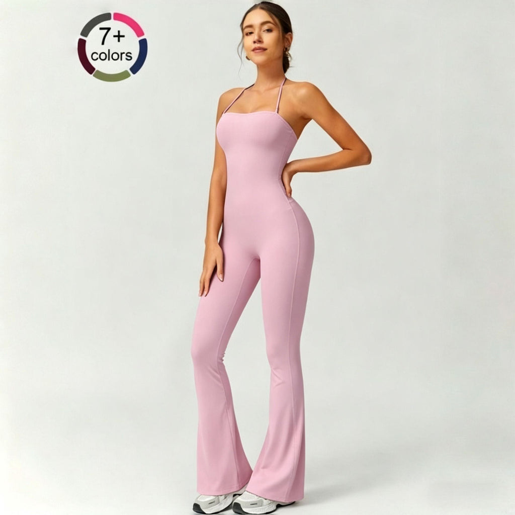 Flared Yoga Jumpsuit