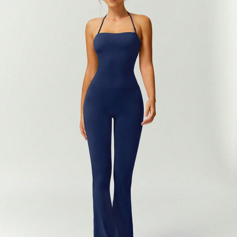 Flared Yoga Jumpsuit