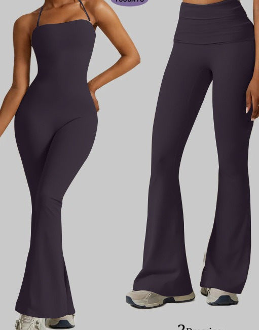 Flared Yoga Jumpsuit