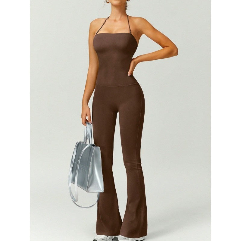 Flared Yoga Jumpsuit